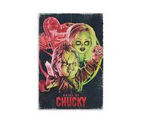 Poster de film d'horreur Bride of Chucky - Peinture décorative sur toile - Décoration murale pour la maison et la chambre à coucher - 30 x 45 cm