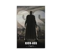 Poster de film Kick-Ass - Comédie sombre sur Teen Vigilantes Saving The Day (1) Décoration d'intérieur - Art mural à suspendre - Peinture décorative - 40 x 60 cm