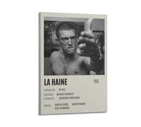 Poster de film La Haine - Décoration de chambre, affiche artistique pour chambre à coucher, salon - 20 x 30 cm - Style cadre