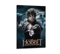 Poster de film Le Hobbit, La Bataille des Cinq Armées, Poster décoratif sur toile - Impression d'art moderne pour chambre à coucher (60 x 90 cm)