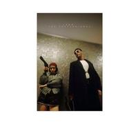 Poster de film Leon The Professional sur toile - Décoration de chambre à coucher - Paysage sportif - Décoration de bureau - Cadeau sans cadre - 40 x 60 cm