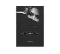Poster de film Lost in Translation - Art mural - Peinture sur toile pour salon, chambre à coucher, maison, bureau, salle de sport - 60 x 90 cm