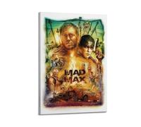 Poster de film Mad Max - Peinture sur toile - Poster mural et image d'art moderne pour chambre à coucher - 30 x 45 cm