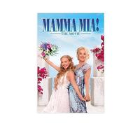 Poster de film Mamma Mia 2008 1 sur toile pour décoration de chambre à coucher, bureau, chambre, cadeau, sans cadre, 30 x 45 cm