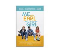 Poster de film Me And Earl And The Dying Girl - Impression sur toile - Décoration murale moderne pour chambre à coucher - 30 x 45 cm