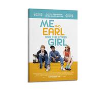 Poster de film Me And Earl And The Dying Girl - Impression sur toile - Décoration murale moderne pour chambre à coucher - 40 x 60 cm