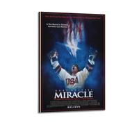 Poster de film Miracle sur glace - Impression sur toile - Décoration murale moderne pour chambre à coucher - 30 x 45 cm