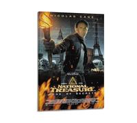 Poster de film National Treasure Ancient Book Secrets - Impression sur toile - Décoration murale moderne pour chambre à coucher (60 x 90 cm)