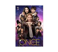 Poster de film Once Upon A Time 18 sur toile - Décoration de chambre à coucher - Paysage sportif - Décoration de bureau - Cadeau sans cadre : 30 x 45 cm