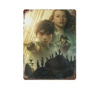 Poster de film Peter Pan et Wendy - Décoration murale en métal - Décoration de bar moderne - 40 x 30 cm