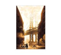 Poster de film rétro « Once Upon A Time in America » - Décoration murale pour salon, chambre à coucher - 60 x 90 cm