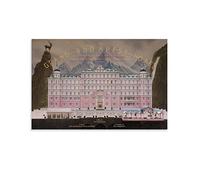 Poster de film The Grand Budapest Hotel Comedy War - Décoration murale - Pour salon, chambre à coucher - 30 x 45 cm
