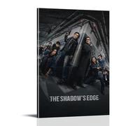 Poster de film The Shadow's Edg Jackie Chan - Impression sur toile décorative pour salon, chambre à coucher - 20 x 30 cm - Cadre