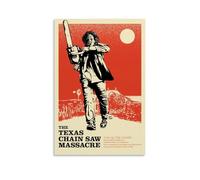 Poster de film The Texas Chain Saw Massacre1 - Impression sur toile - Décoration murale - Pour chambre à coucher, salon - Style moderne - 60 x 90 cm - Sans cadre