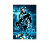 Poster de film - Tron Legacy sur toile - Décoration murale pour salon, chambre à coucher, style sans cadre, 30 x 45 cm