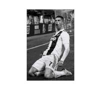 Poster de footballeur CR7 Cristiano Ronaldo Athletic Star 13 - Impression sur toile - Décoration murale pour salon, chambre à coucher - Style sans cadre - 40 x 60 cm
