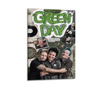 Poster de Green Day - Décoration de chambre - Poster artistique pour chambre à coucher, salon - 30 x 45 cm - Style cadre