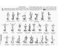 Poster de gymnastique F114 Méthode de l´abbé Kneipp - Sebastian Kneipp - Rassemblement A Son Image - broché - Papeterie