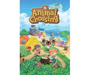 Poster de jeu New Horizons Animal Crossing - Dimensions : 61 x 91,5 cm