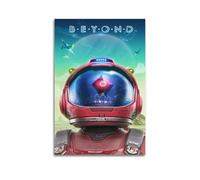 Poster de jeu No Man's Sky sur toile - Impression d'art moderne pour chambre à coucher - 40 x 60 cm