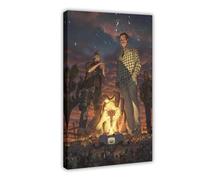 Poster de jeu vidéo Fallout New Vegas Stalwart - Cadeau vintage pour chambre de garçon - Décoration murale pour salon, chambre à coucher - 50,8 x 76,2 cm