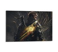 Poster de jeu vidéo The First Descendant - Impression sur toile - Décoration murale moderne pour chambre à coucher - 30 x 45 cm