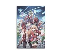 Poster de jeu vidéo The Legend of Heroes Trails of Cold Steel Northern Campaign - Poster décoratif sur toile - Affiches murales et d'art moderne pour chambre à coucher - 30,5 x 45,7 cm