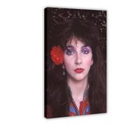 Poster de la chanteuse Kate-Bush 0189 - Décoration murale pour salon, chambre à coucher - Style cadre - 50 x 75 cm