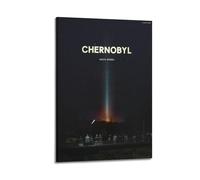 Poster de la série TV de Tchernobyl - Art mural sur toile pour salon, chambre à coucher, décoration d'intérieur, bureau, salle de sport - 40 x 60 cm