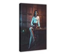 Poster de la série TV Elsbeth sur toile - Décoration murale pour salon, chambre à coucher - 60 x 90 cm