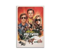 Poster de la série TV Once Upon A Time in Hollywood - Impression sur toile - Peinture à l'huile - Décoration d'intérieur - 50 x 75 cm - Style 12 sans cadre