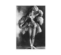 Poster de l'acteur Josephine Baker (10) sur toile, décoration de chambre à coucher, paysage sportif, bureau, décoration de chambre, cadeau sans cadre, 30 x 45 cm