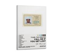 Poster de l'album Call Me IF YOU GET LOST by Tyler, art mural décoratif sur toile vintage pour salon, chambre à coucher, 40 x 60 cm, style cadre