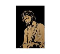 Poster de l'album Eric Clapton - Couverture de musique (6) - Impression sur toile - Décoration murale pour salon, chambre à coucher - Style sans cadre - 20 x 30 cm