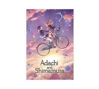 Poster de l'animé Adachi et Shimamura 6 sur toile - Décoration murale - Pour salon, chambre à coucher - 30 x 45 cm - Sans cadre :