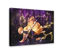Poster de l'anime Demon Anime Slayer 21 - Décoration murale moderne pour chambre à coucher - Pour adolescentes et filles - Cadre décoratif - 30 x 45 cm