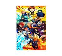 Poster de l'animé Inazuma Eleven 47 sur toile pour décoration de chambre, de sport, de bureau, de chambre, de cadeau, 30 × 45 cm, sans cadre :