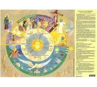 Poster de l'année liturgique - Monique Berger - Transmettre Communication Cite - broché - Calendrier