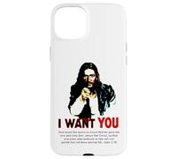 Poster de l'armée Jesus I Want You Uncle Sam Coque pour iPhone 15 Plus
