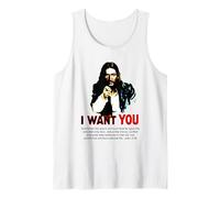 Poster de l'armée Jesus I Want You Uncle Sam Débardeur