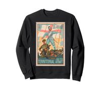 Poster de l'armée territoriale pour l'Angleterre et la liberté ! 1938 Sweatshirt