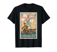 Poster de l'armée territoriale pour l'Angleterre et la liberté ! 1938 T-Shirt