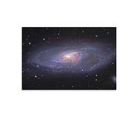 Poster de l'espace avec système solaire et galaxie, art mural, décoration moderne pour chambre à coucher, 30 x 45 cm