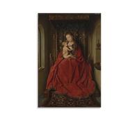 Poster de Lucca Jan Van Eyck - Impression sur toile - Décoration d'intérieur - 50 x 75 cm