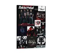 Poster de musique du groupe de rock To-kio-Hotel (21) - Impression sur toile - Affiches d'œuvres d'art pour décoration de chambre - 40 x 60 cm