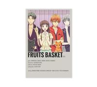 Poster de panier de fruits d'anime (7) - Décoration murale pour salon, chambre à coucher - 60 x 90 cm