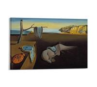 Poster de peintre Salvador Dali Persistance de la mémoire - Décoration murale à suspendre - 30 x 45 cm