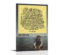 Poster de peinture à l'huile de l'album This Old Dog Mac DeMarco - Décoration murale sur toile - Décoration moderne pour la maison, la chambre à coucher - Style cadre - 50 x 75 cm