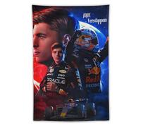 Poster de pilote de Formule 1 F1 Max-Verstappen 5 - Tapisserie murale - Peinture artistique - Décoration de chambre à coucher - 101,6 x 152,4 cm
