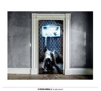 Poster de porte Halloween Horreur TV